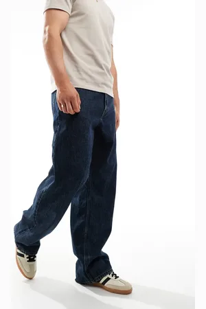 Dr Denim Dr. Denim – Omar – Jeans in dunkler Canyon-Retrowaschung mit weitem, geradem Schnitt