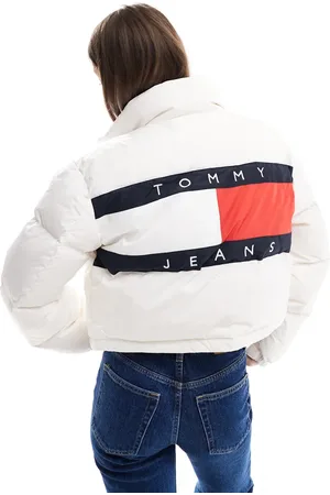 Tommy Hilfiger – Alaska – Steppjacke in mit Flagge hinten