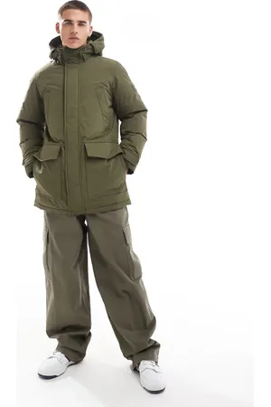 Tommy Hilfiger – Rockie – Daunen-Parka in Military