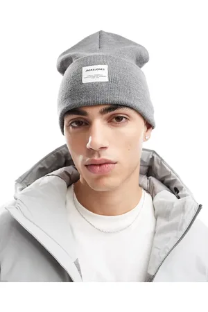 JACK & JONES – Oversize-Strickmütze in meliert