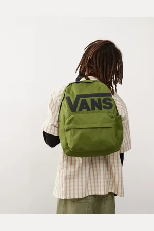 Vans – Old Skool Drop V – Rucksack in Mittelgrün