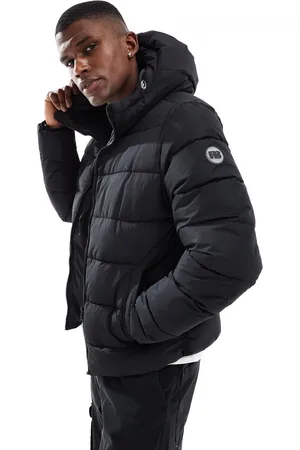 Pull&Bear – Leichte Pufferjacke in mit „STWD“-Logo