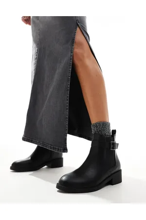 Yours – Ankle-Boots in mit Schnallendetail