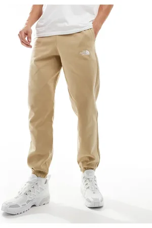 The North Face – Essential – Oversize-Jogginghose in Beige mit Logo