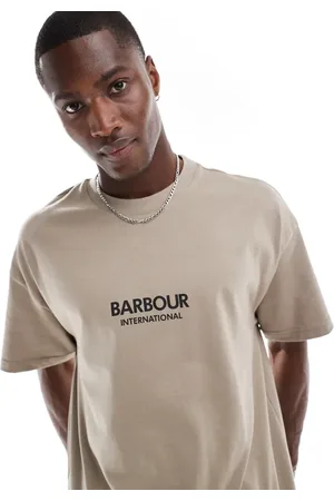 Barbour – OS Formula – T-Shirt in Timberwolf