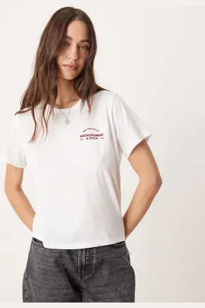 Abercrombie & Fitch – T-Shirt mit Logo in