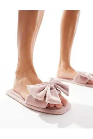 ASOS – Zada – Mules zum Hineinschlüpfen in mit Schleifen-Detail