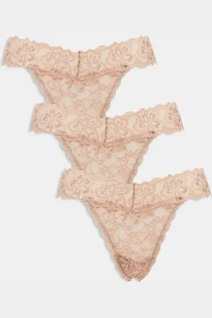 ASOS – Minnie – 3er-Pack Brazilian-Slips aus Spitze in