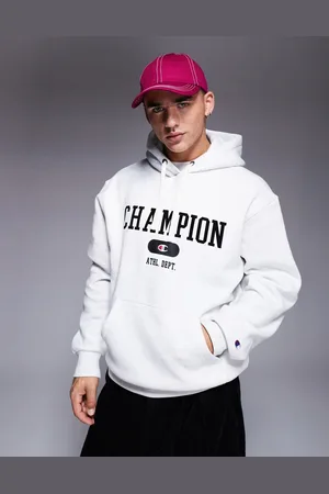 Champion – Rochester – College-Kapuzenpullover in meliertem