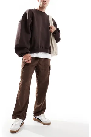 PUMA Classics – Cargohose in Espressobraun