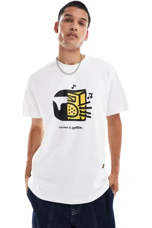 G-Star – Boombox – Oversize-T-Shirt in mit Brust-Print