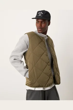 ASOS – Steppweste in Khaki