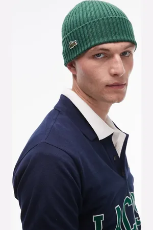 Lacoste – Strickmütze in mit Logo