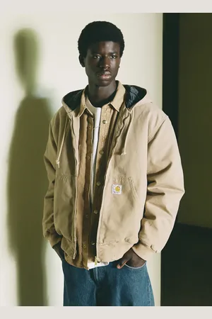 Carhartt – OG Active – Kapuzenjacke in Beige