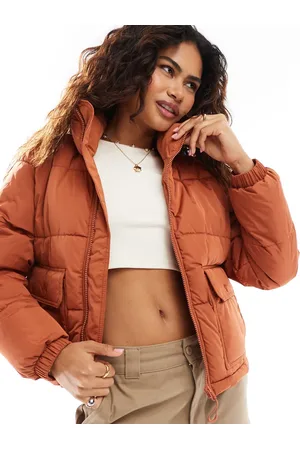 Vans – MTE Aubrey – Steppjacke aus Primaloft in Dunkelorange