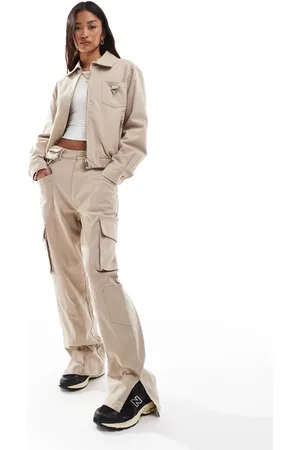 Sixth June – Lässige Hose in Beige, Kombiteil