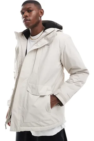 Columbia – Landroamer – Jacke in Stein mit Futter aus Lammfellimitat