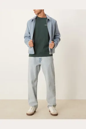 Abercrombie & Fitch – Leichte Jeans in heller Waschung mit lockerem Schnitt