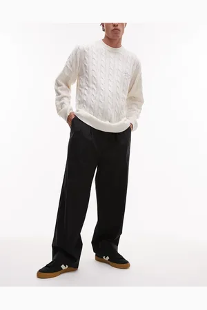 SELECTED – Leroy – Hose in mit Bundfalten