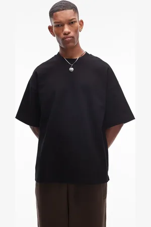 Topman – Hochwertiges Oversize-T-Shirt aus schwerem Stoff in mit mittellangen Ärmeln, 300 g/m²