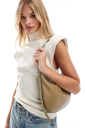 ASOS – Superweiche Slouch Umhängetasche mit Ösenriemen