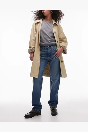 ARKET – Snow – Jeans in dunkelblauer Waschung mit geradem Bein