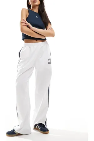 ASOS Weekend Collective – Oversize-Jogginghose mit weitem Bein und Streifendetail