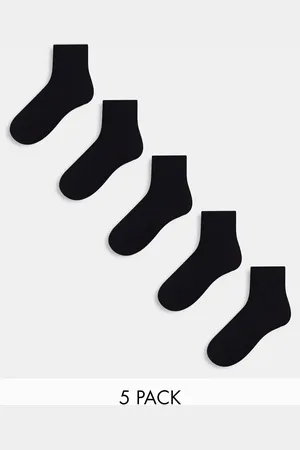 ASOS – 5er-Pack Frottee-Socken