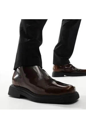 ASOS – Chelsea-Stiefel in mit eckiger Zehenpartie