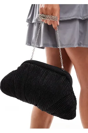 True Decadence – Plissierte Clutch-Tasche in