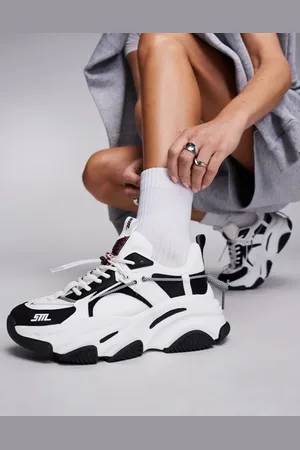 Steve Madden – Vault2 – Sneaker in Weiß und mit dicker Sohle