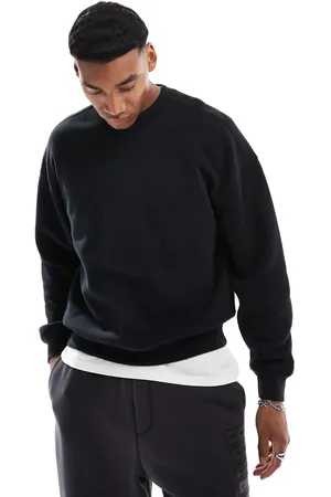 Hollister – Kastiges Sweatshirt in mit Rundhalsausschnitt