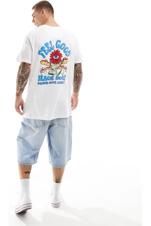Brave Soul – T-Shirt in mit Rückenprint