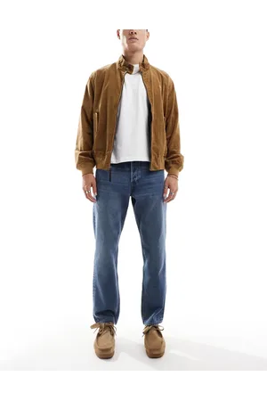 Only & Sons – Gerade geschnittene Jeans in mittelblauer Waschung