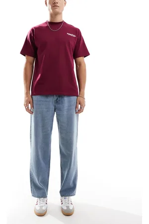 Only & Sons – Jeans in hellblauer Waschung mit lockerem Schnitt
