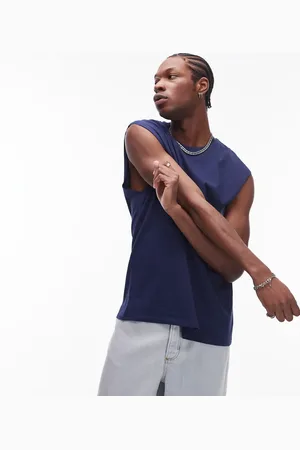 Topman – Ärmelloses T-Shirt in mit Oversize-Schnitt
