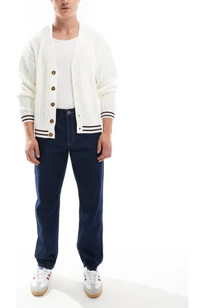 Only & Sons – Edge – Jeans in Indigoblau mit geradem Schnitt