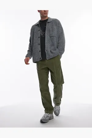 Lacoste – Cordhose in Khakigrün