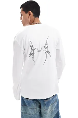 Karl Kani – Langärmliges Shirt in mit Schriftzug-Logo