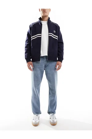Only & Sons – Lockere Jeans in hellblauer Waschung mit schmal zulaufendem Schnitt