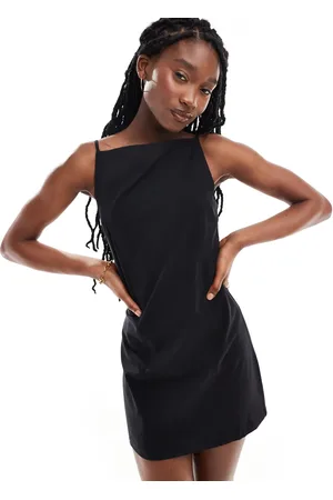 Weekday – Jemma – Minikleid in mit Rückenausschnitt