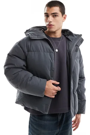 ASOS – Oversize-Steppjacke in mit Nahtdetail
