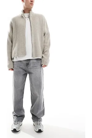 Pull&Bear – Jeans in mit Skater-Schnitt