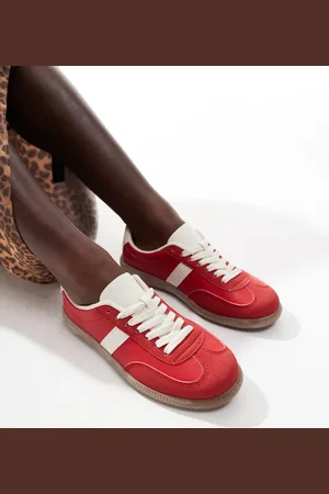 London Rebel – Cally – Sneaker in mit Gummisohle