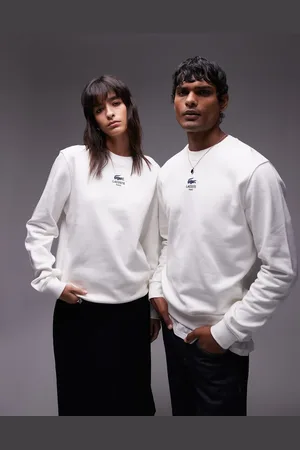 Lacoste – Sweatshirt in mit Logo vorn