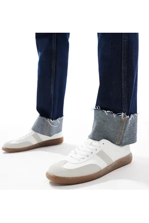 London Rebel – Cally – Sneaker in und Grau mit Gummisohle