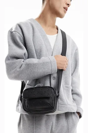 ASOS – Umhängetasche aus Kunstleder in mit Prägemuster