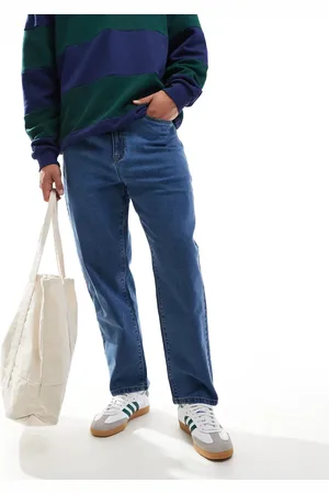Farah – Hawtin – Straight Jeans in Used-Indigoblau