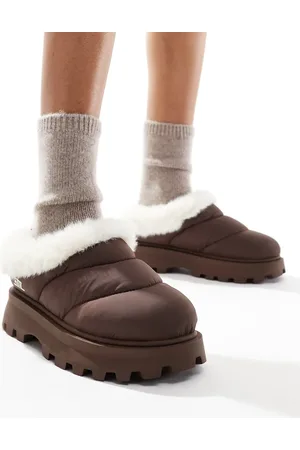 Steve Madden – Fireplace – Hausschuhe in mit Kunstpelzfutter