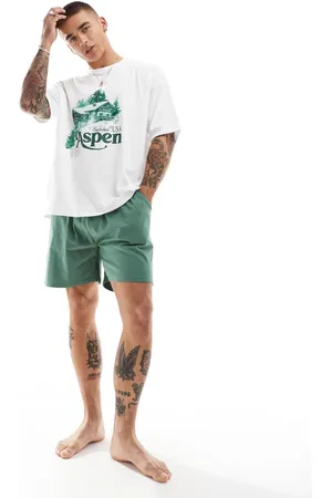 ASOS – Pyjama in mit Grafik-Print